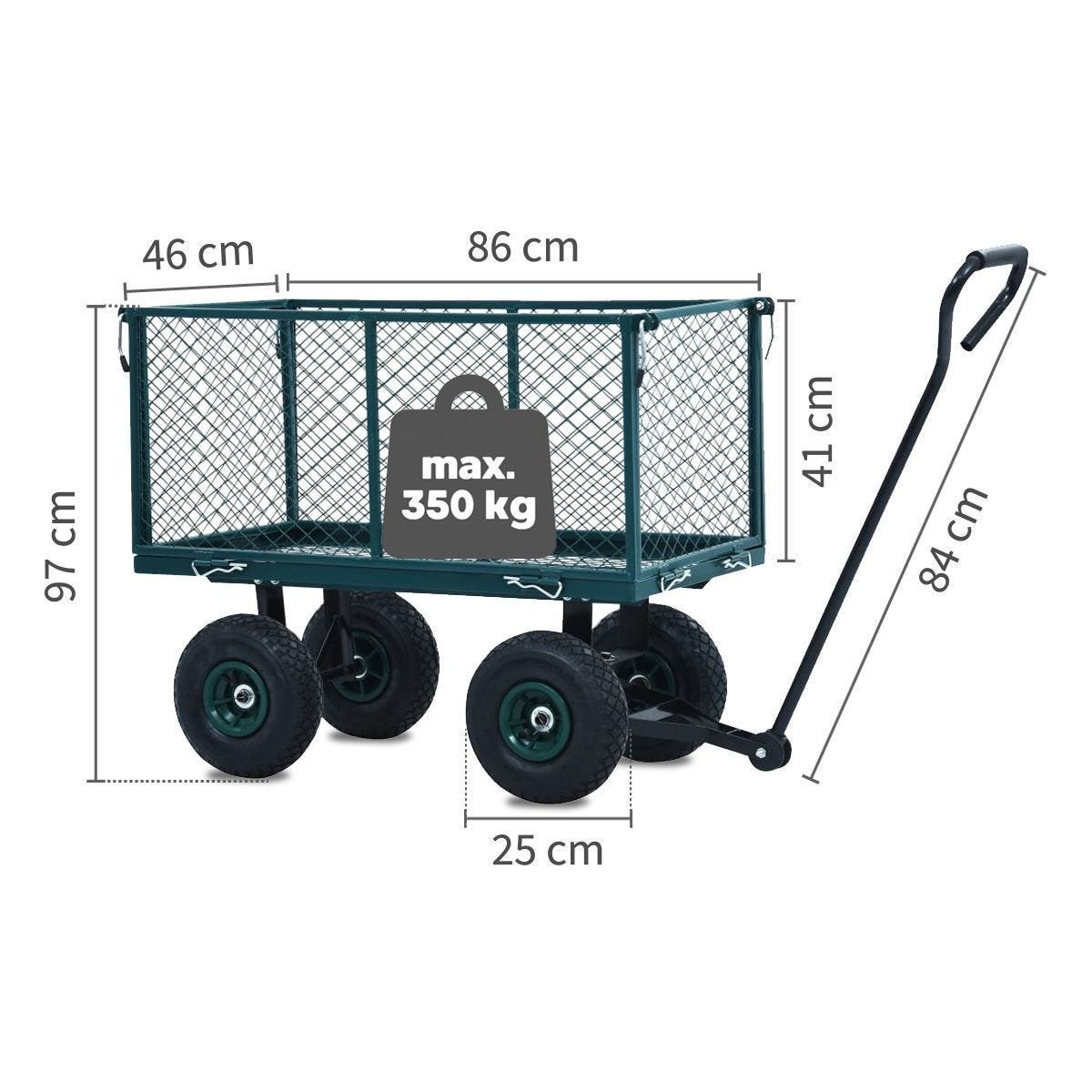 Gartenkarre Divit GW2 350 kg DPLI1