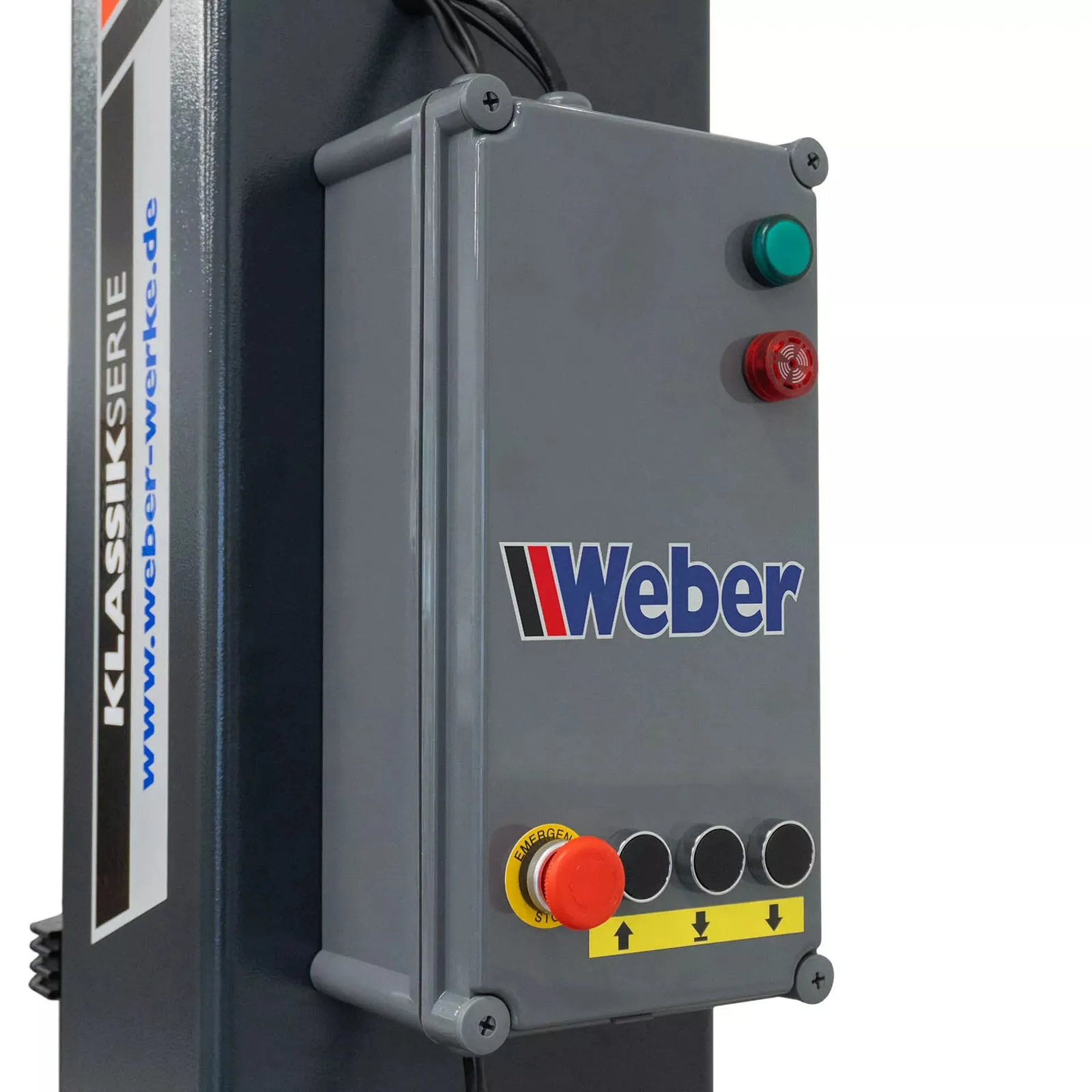 Hydraulische 2-Säulen-Hebebühne Weber, professionell, 4 Tonnen